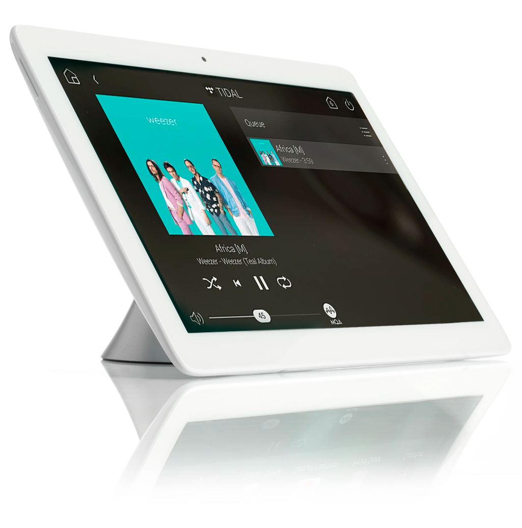control4 device with tidal interface