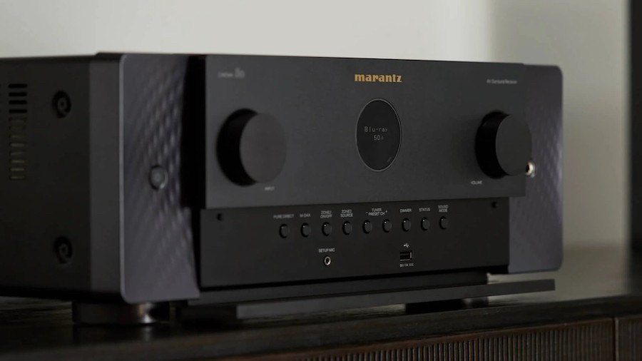 New Marantz AV60 home theater audio receiver. 